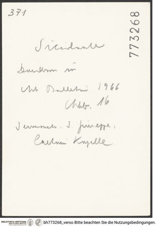 Rückseite von bh773268_recto