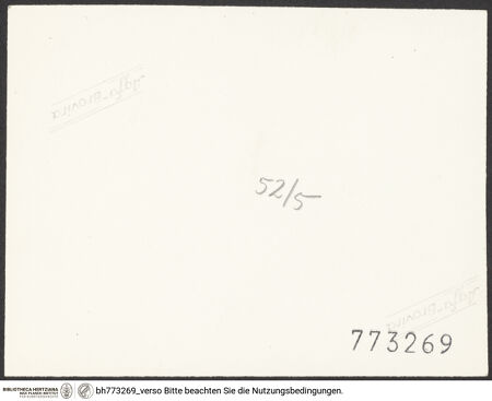 Rückseite von bh773269_recto