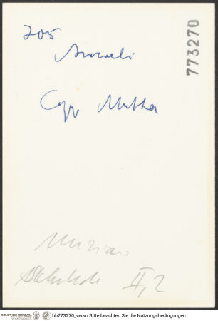 Rückseite von bh773270_recto