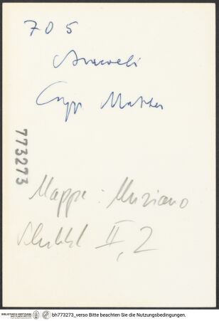 Rückseite von bh773273_recto