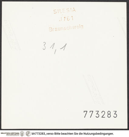 Rückseite von bh773283_recto