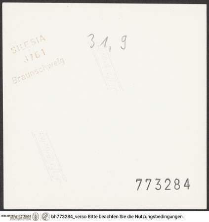 Rückseite von bh773284_recto