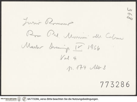 Rückseite von bh773286_recto