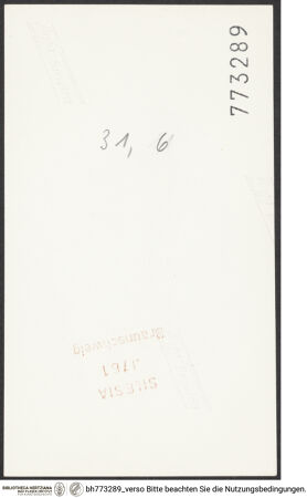 Rückseite von bh773289_recto