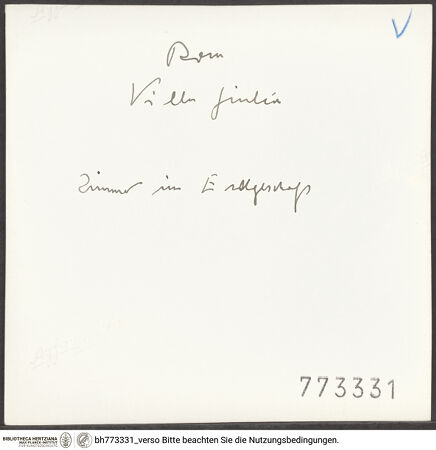 Rückseite von bh773331_recto