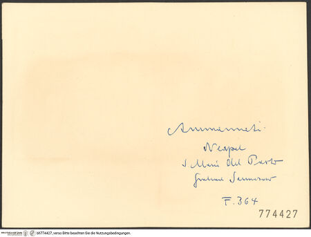 Rückseite von bh774427_recto