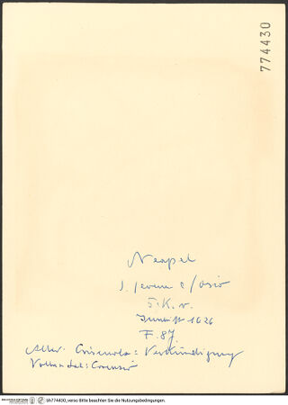 Rückseite von bh774430_recto