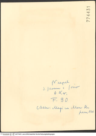 Rückseite von bh774431_recto