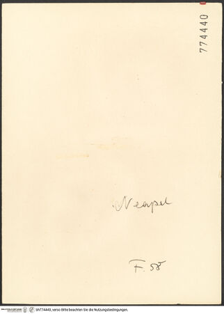 Rückseite von bh774440_recto