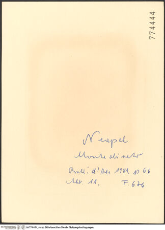 Rückseite von bh774444_recto