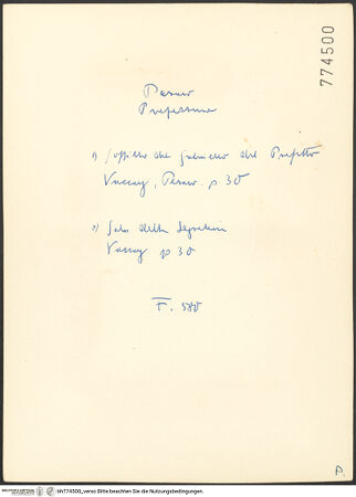 Rückseite von bh774500_recto