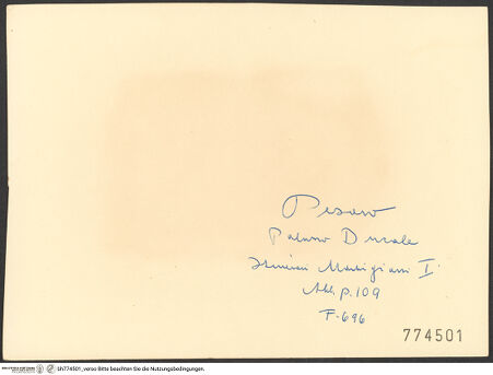 Rückseite von bh774501_recto