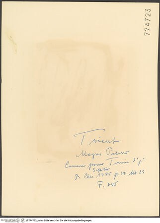 Rückseite von bh774723_recto