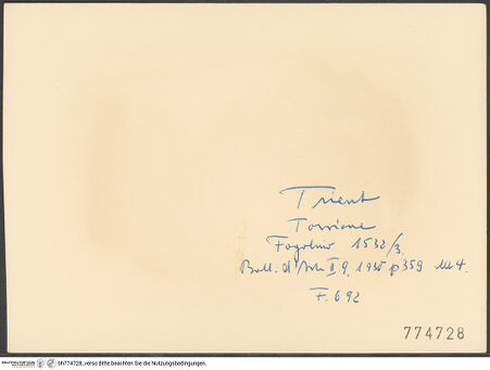 Rückseite von bh774728_recto