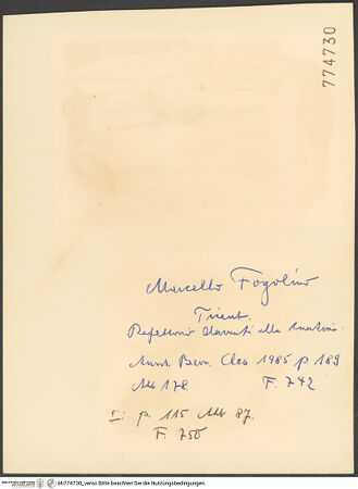 Rückseite von bh774730_recto