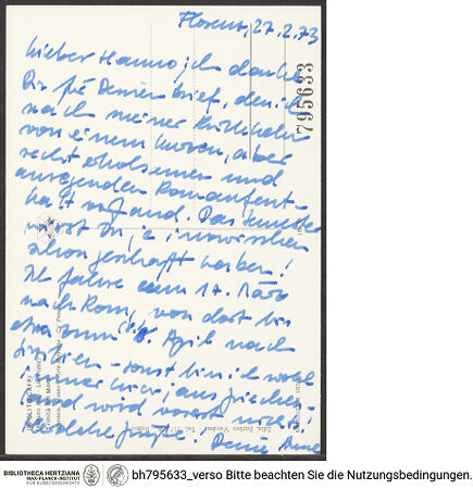 Rückseite von bh795633_recto