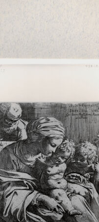 Rückseite von  [http://creativecommons.org/publicdomain/mark/1.0/] Heilige Familie - , bh001438. Foto.