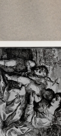 Rückseite von  [http://creativecommons.org/publicdomain/mark/1.0/] Madonna mit Kind und dem heiligen Johannes - , bh001448. Foto.