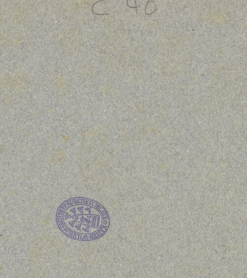 Rückseite von ICCD [https://www.deutsche-digitale-bibliothek.de/content/lizenzen/rv-ez/] Römisches Mosaik mit dem thronenden Christus, der Petrus eine geschlossene Schriftrolle oder einen Schlüssel überreicht - Gesamtansicht, bh005522_recto. Foto.