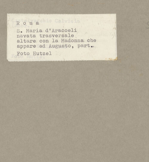 Rückseite von Hutzel, Max [https://www.deutsche-digitale-bibliothek.de/content/lizenzen/rv-ez/] Altarstipes - Detail: Agnus Dei, bh008049_recto. Foto.