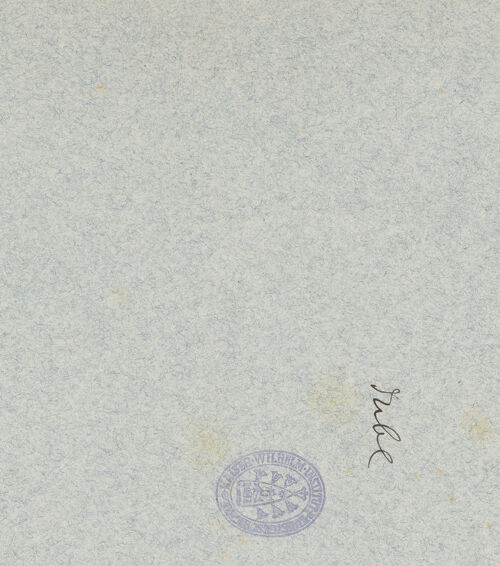 Rückseite von unbekannt [https://rightsstatements.org/page/CNE/1.0/] CodexPlatz vor Sant'Agostino - , bh008765_recto. Foto.