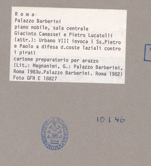 Rückseite von El Escorial ? [http://creativecommons.org/publicdomain/mark/1.0/] Codex EscurialensisBlick von der Nordseite des Kapitols auf die östlichen Stadtteile - , bh010146_recto. Foto.