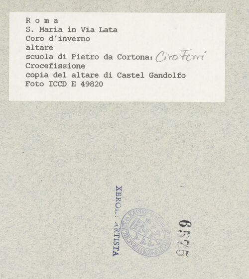 Rückseite von bh014391_recto