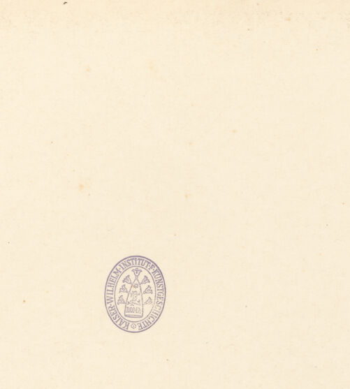 Rückseite von Böhm [https://www.deutsche-digitale-bibliothek.de/content/lizenzen/rv-ez/] Trivulzio-KandelaberLeuchterring mit den Heiligen Drei Königen als Reiter und Madonna mit Kind - Teilansicht: einer der Heiligen Drei Könige, bh016254_recto. Foto.