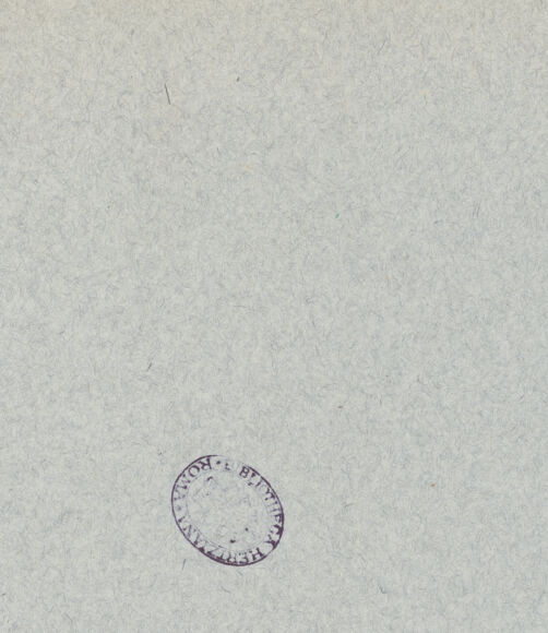 Rückseite von Istituto Luce [https://www.deutsche-digitale-bibliothek.de/content/lizenzen/rv-fz/] Palazzo della PilottaCortile della Pilotta - Teilansicht von Nordosten, bh031537_recto. Foto.