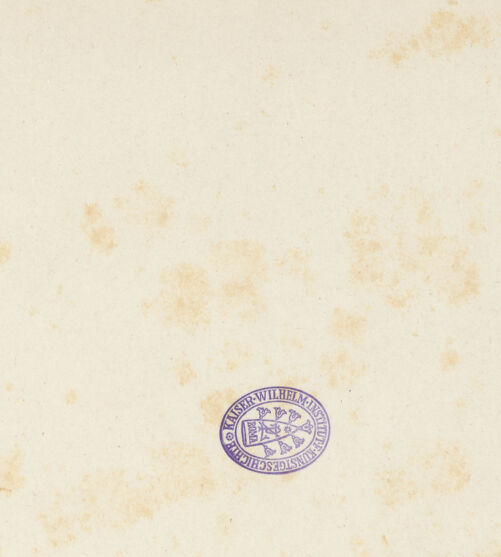 Rückseite von Alinari [https://www.deutsche-digitale-bibliothek.de/content/lizenzen/rv-ez/] Mosaikzyklus mit dem apokalyptischen Triumph des Kreuzes, den Aposteln, dem Heiligen Laurentius und dem Guten HirtenOstwand und östliche Niche: Apostel, Tauben, Propheten und Hirsche - Nische, Gewölbe: Prophet, bh035693_recto. Foto.