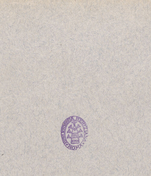 Rückseite von Bibliotheca Hertziana [https://www.deutsche-digitale-bibliothek.de/content/lizenzen/rv-fz/] Palazzo VeneziaCortile - Nordostecke, bh036881_recto. Foto: Lindner, Paul.