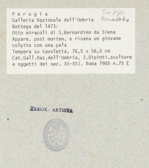 Rückseite von bh045749_recto