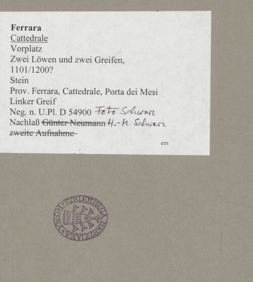 Rückseite von bh050930_recto