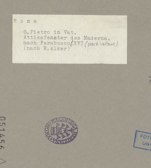 Rückseite von bh051456_recto