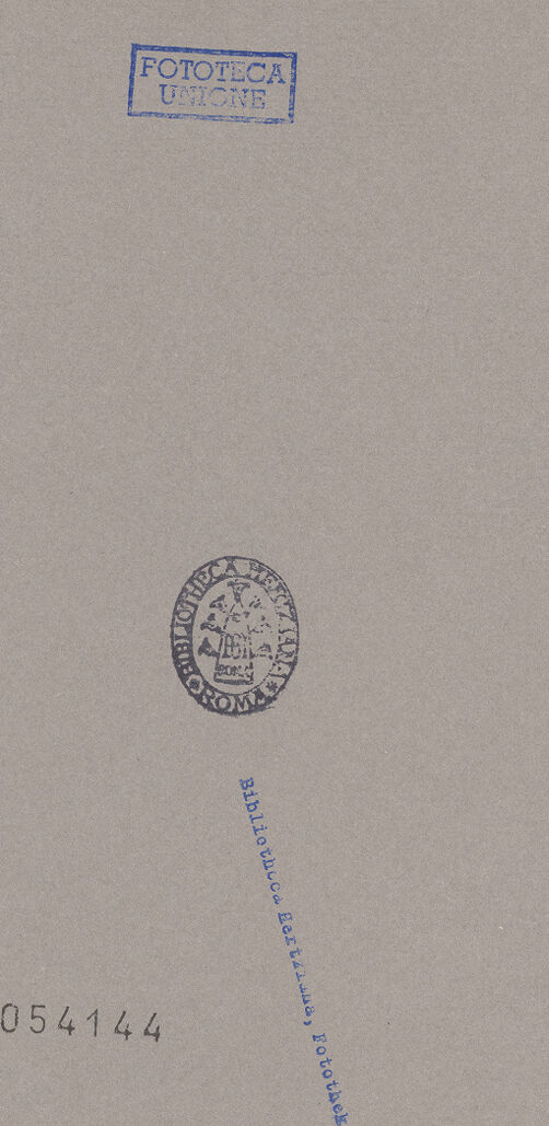 Rückseite von bh054144_recto