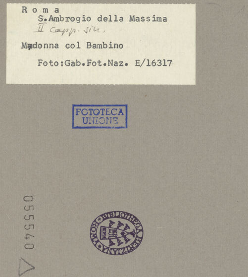 Rückseite von ICCD [https://www.deutsche-digitale-bibliothek.de/content/lizenzen/rv-ez/] Mittelalterliche Ikone - Gesamtansicht, bh055540_recto. Foto.