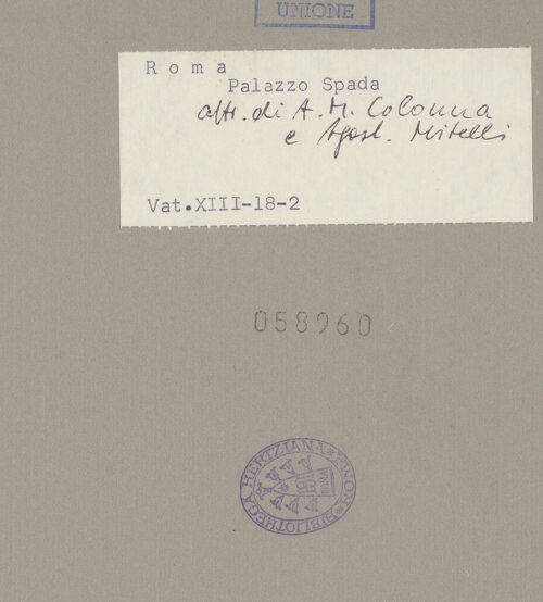 Rückseite von bh058960_recto