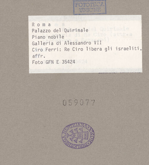 Rückseite von bh059077_recto