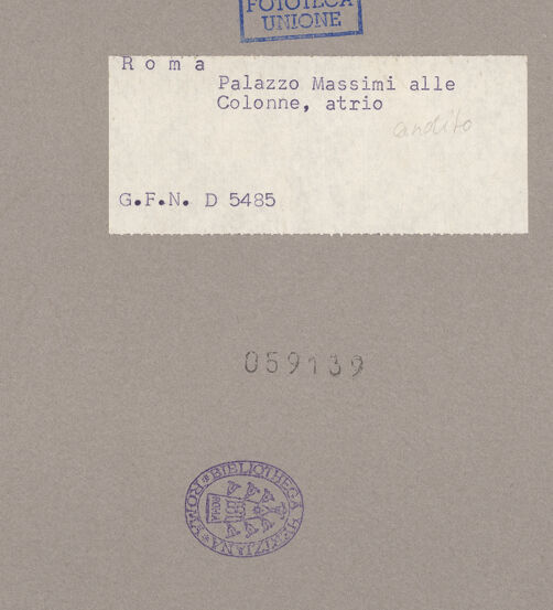 Rückseite von bh059139_recto