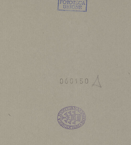 Rückseite von Alinari [https://www.deutsche-digitale-bibliothek.de/content/lizenzen/rv-ez/] Die Sixtinische DeckeSzenen des Alten TestamentsDie Eherne Schlange - , bh060150_recto. Foto.