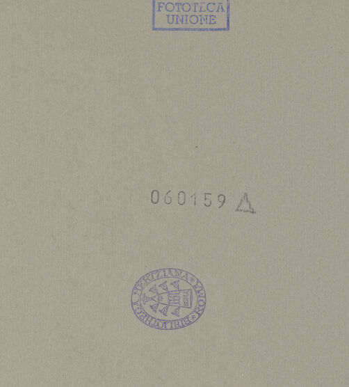 Rückseite von Alinari [https://www.deutsche-digitale-bibliothek.de/content/lizenzen/rv-ez/] Die Sixtinische DeckeDie Vorfahren ChristiAsa, Josaphat und Joram - Lünette, bh060159_recto. Foto.