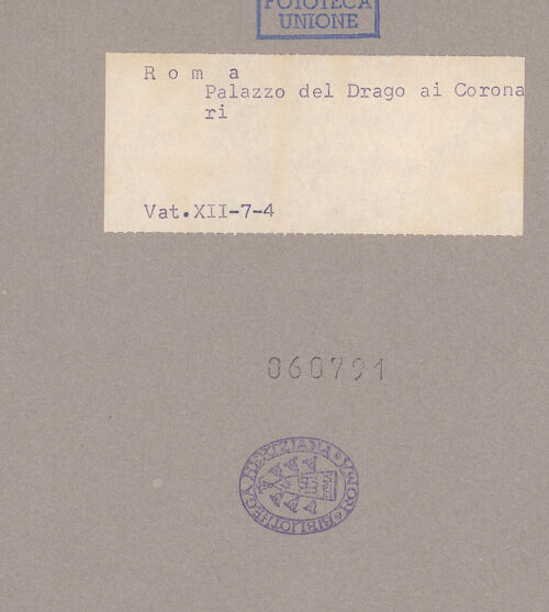 Rückseite von bh060791_recto