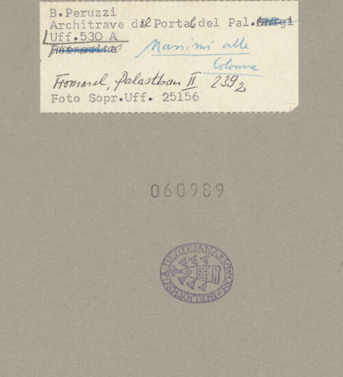 Rückseite von bh060989_recto