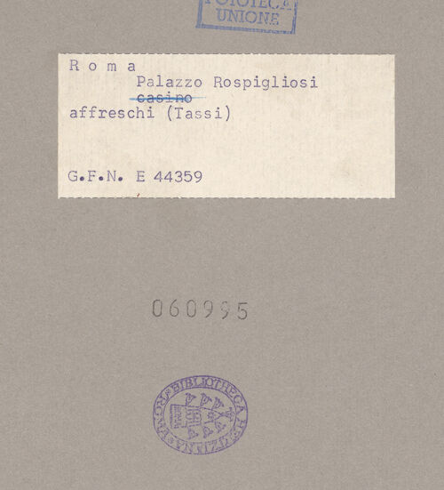 Rückseite von bh060995_recto