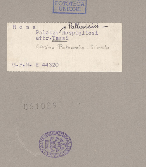 Rückseite von bh061029_recto