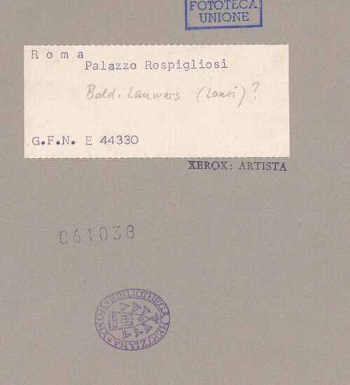 Rückseite von bh061038_recto