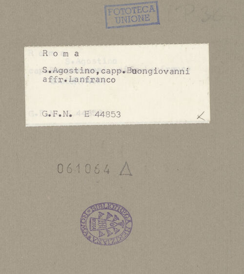 Rückseite von ICCD [https://www.deutsche-digitale-bibliothek.de/content/lizenzen/rv-ez/] Szenen aus dem Marienleben und ProphetenHimmelfahrt Mariens - Detail, mittig: Christus (während der Restaurierung), bh061064_recto. Foto.