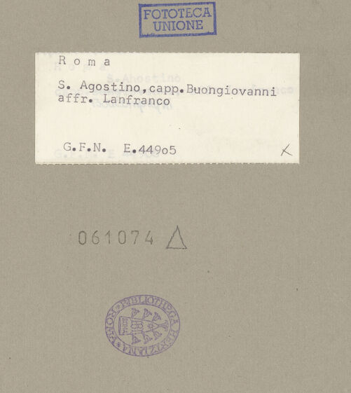 Rückseite von ICCD [https://www.deutsche-digitale-bibliothek.de/content/lizenzen/rv-ez/] Szenen aus dem Marienleben und ProphetenHimmelfahrt Mariens - Detail, mittig: Christus, bh061074_recto. Foto.