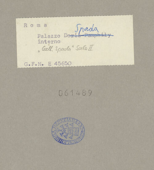 Rückseite von bh061489_recto