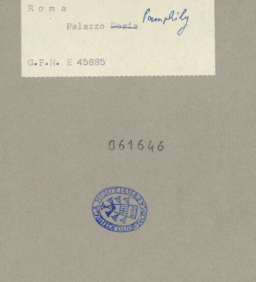 Rückseite von GFN [https://www.deutsche-digitale-bibliothek.de/content/lizenzen/rv-ez/] Fries mit mythologischen Szenen aus den Metamorphosen des OvidMedea verjüngt Aeson - Nordwand, bh061646_recto. Foto.